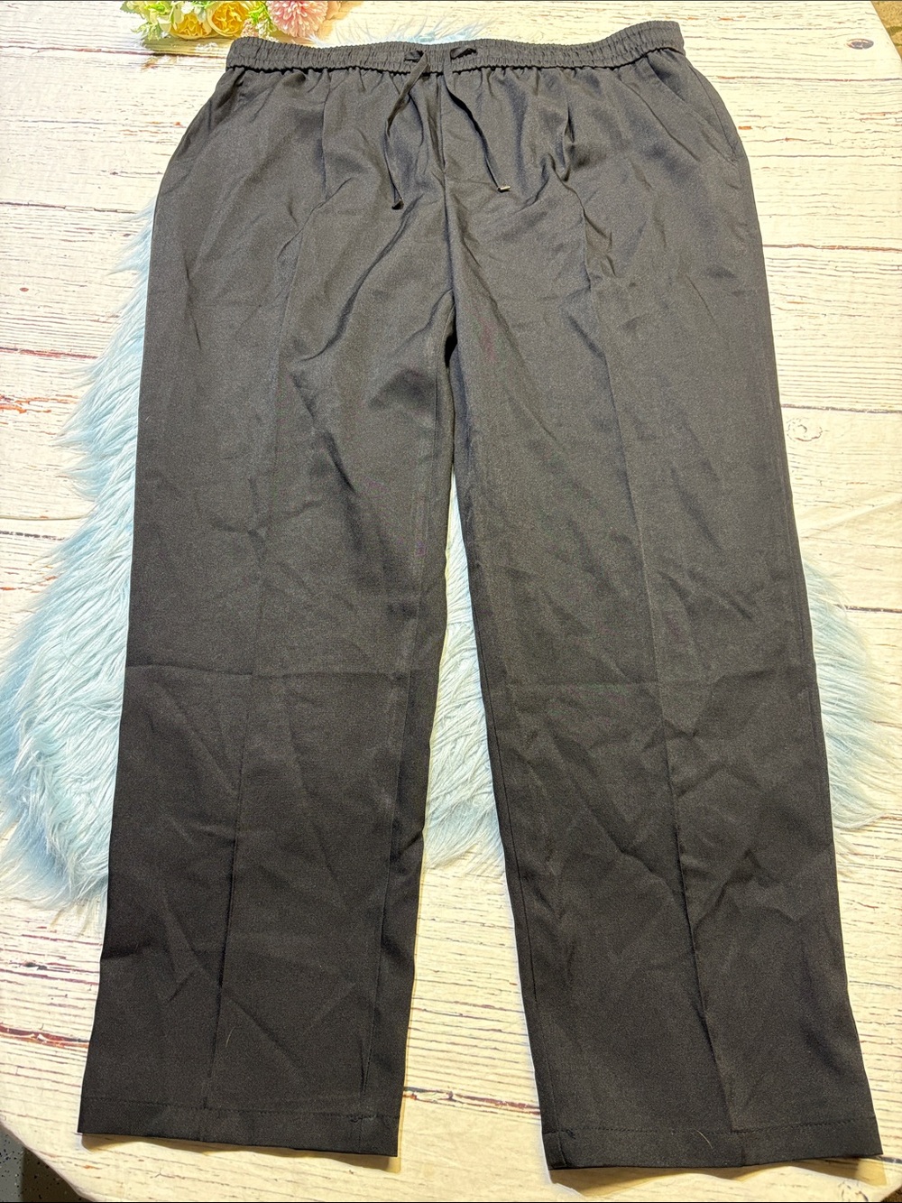 NWT AirFlexion Black Polyester Pants sz 2XL